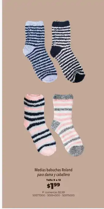 Tia Medias babuchas roland para dama y caballero oferta