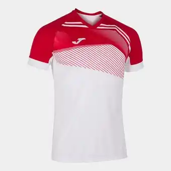 Joma Camiseta manga corta hombre supernova ii blanco rojo oferta