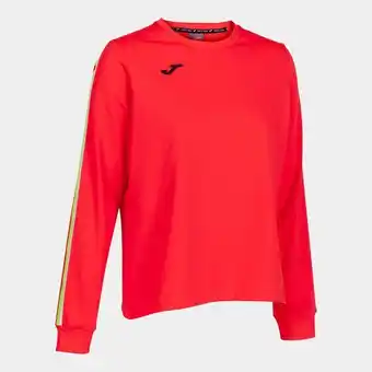 Joma Sudadera mujer break coral flúor oferta