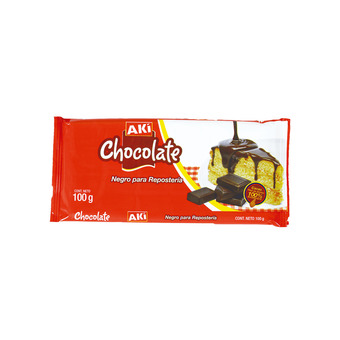 Akí Chocolate negro para repostería aki barra oferta