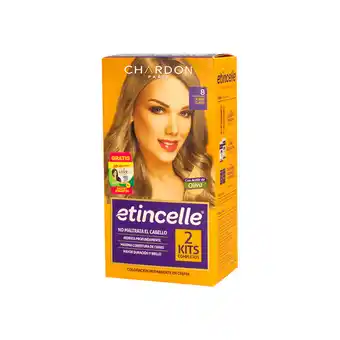 Akí Tinte coloración n° 8 rubio claro 2 tubos etincelle unidad oferta