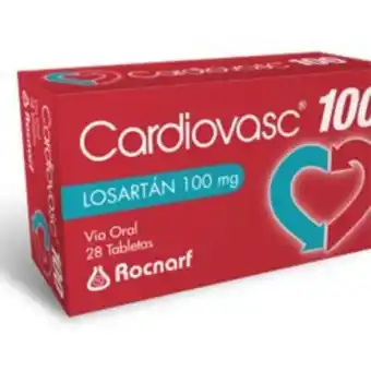 Pharmacy's Cardiovasc 100 mg rocnarf x 28 tableta oferta