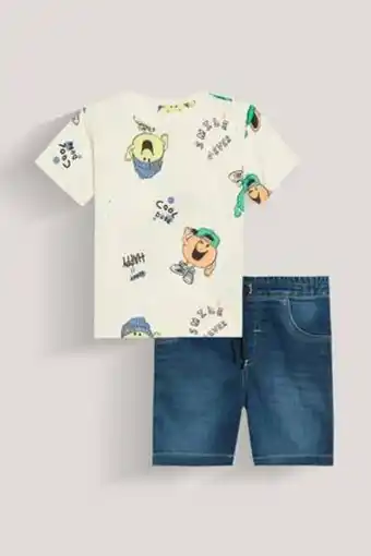 De Prati Camiseta con mini prints + bermuda polito oferta