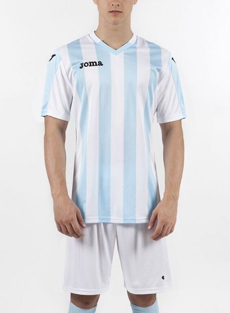 Joma Camiseta manga corta hombre copa celeste blanco oferta