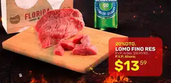 Coral Hipermercados LOMO FINO RES oferta