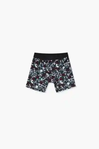 Forever 21 Skull & rose print boxer shorts oferta
