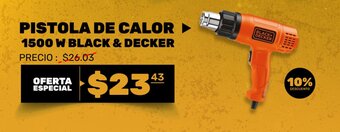 Coral Hipermercados PISTOLA DE CALOR 1500w BLACK & DECKER oferta