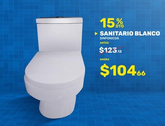 Coral Hipermercados SANITARIO BLANCO SINFONICOÁ oferta