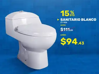 Coral Hipermercados SANITARIO BLANCO ZT-904 oferta