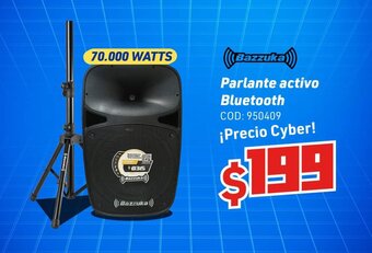 Parlante activo Bluetooth COD: 950409