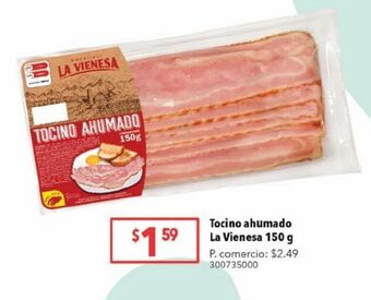 Tia Tocino ahumado la vienesa 150g oferta