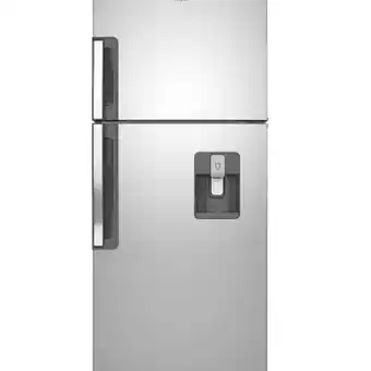 La Ganga Refrigeradora whirlpool 262l top mount cromada oferta