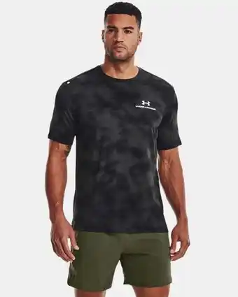 Under Armour Men's ua rush™ energy print short sleeve oferta