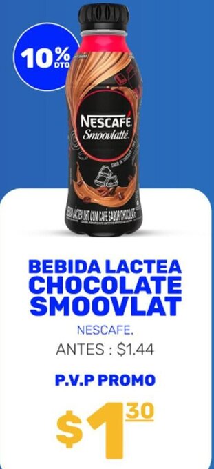 Coral Hipermercados BEBIDA LACTEA CHOCOLATE SMOOVLAT NESCAFE oferta