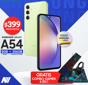 Novicompu SAMSUNG GALAXY A54 8GB + 256GB oferta