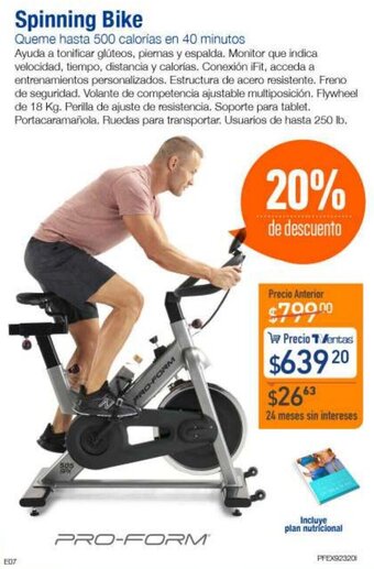 TVentas Spinning Bike oferta