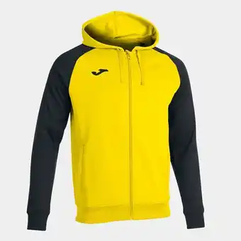 Joma Chaqueta con capucha hombre academy iv amarillo negro oferta