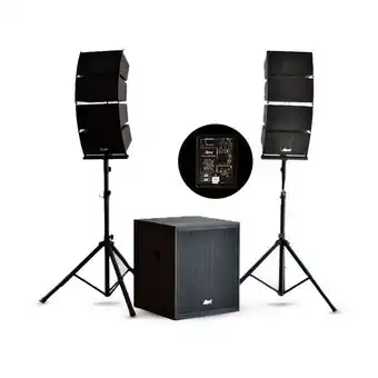 Marcimex Roswel - parlante array 18 | negro oferta