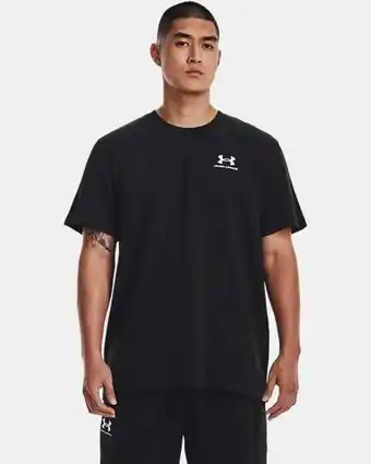 Under Armour Men's ua logo embroidered heavyweight short sleeve oferta