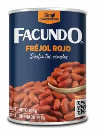 Mi Comisariato Fréjol rojo Facundo, 425 g. oferta