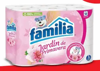 Mi Comisariato Papel higiénico Familia, Jardín de Primavera, 18 unidades oferta
