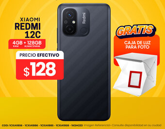 Novicompu XIAOMI REDMI 12C 4GB + 128GB oferta