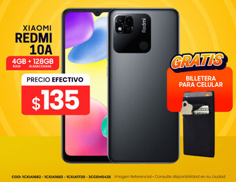 Novicompu XIAOMI REDMI 10A 4GB+128GB oferta