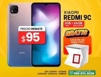 Novicompu XIAOMI REDMI 9C 3GB + 64GB + CAJA DE LUZ PARA FOTO oferta