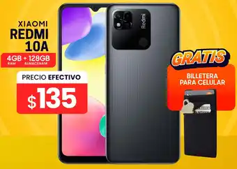 Novicompu XIAOMI REDMI 10A 4GB + 128GB oferta