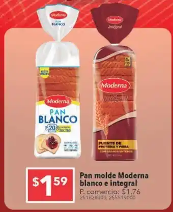 Tia Pan molde moderna blanco e integral oferta