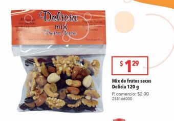 Tia Mix de frutos secos delicia 120g oferta