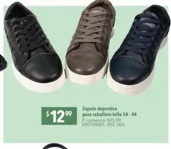 Tia Zapato deportivo para caballero oferta