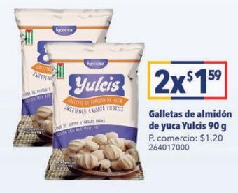 Tia Galletas de almidón de yuca yulcis 90g oferta
