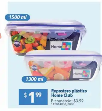 Tia Repostero plástico home club oferta