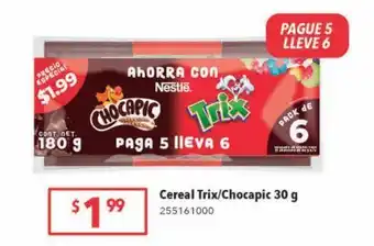 Tia Cereal trix/chocapic 30g oferta