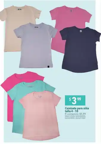 Tia Camiseta para niña oferta