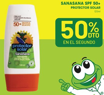 SANASANA SPF 50+ PROTECTOR SOLAR 120ml