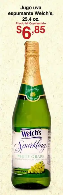 Mi Comisariato Jugo uva espumante Welch’s, 25.4 oz. oferta