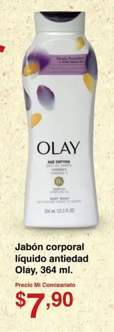 Mi Comisariato Jabón corporal líquido antiedad Olay, 364 ml. oferta