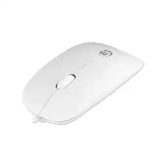Juan Marcet Mouse usb manhattan silhouette 3 botones rueda blanco oferta