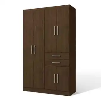 Muebles el Bosque Armario baldu 6p. 2c. jacaranda oferta