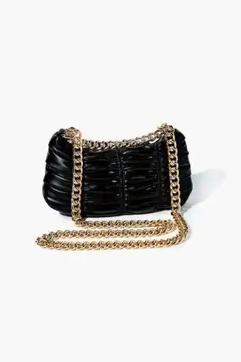 Forever 21 Ruched baguette shoulder bag oferta