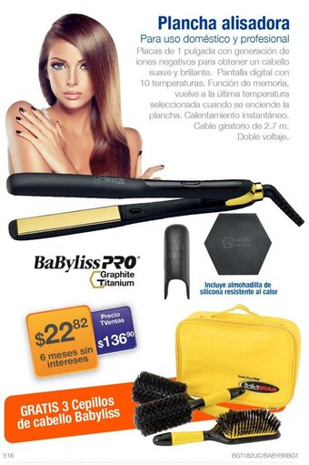 TVentas Plancha Alisadora oferta