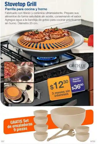 TVentas Stovetop Grill oferta