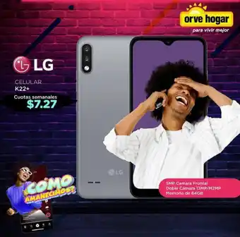 Orve Hogar LG Celular K22+ oferta