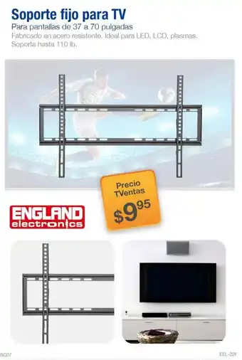 Soporte Fijo para TV