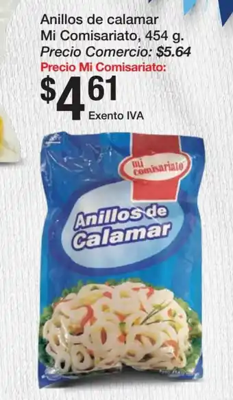 Mi Comisariato Anillos de calamar Mi Comisariato, 454 g. oferta
