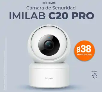 Novicompu Cámara de Seguridad IMILAB C20 PRO oferta