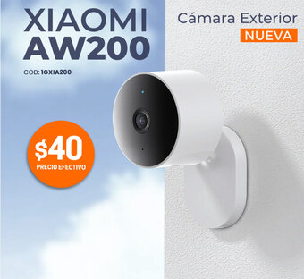 Novicompu Cámara Exterior XIAOMI AW200 oferta