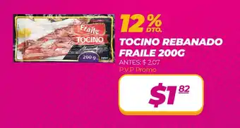 Coral Hipermercados TOCINO TOCINO REBANADO FRAILE 200G oferta